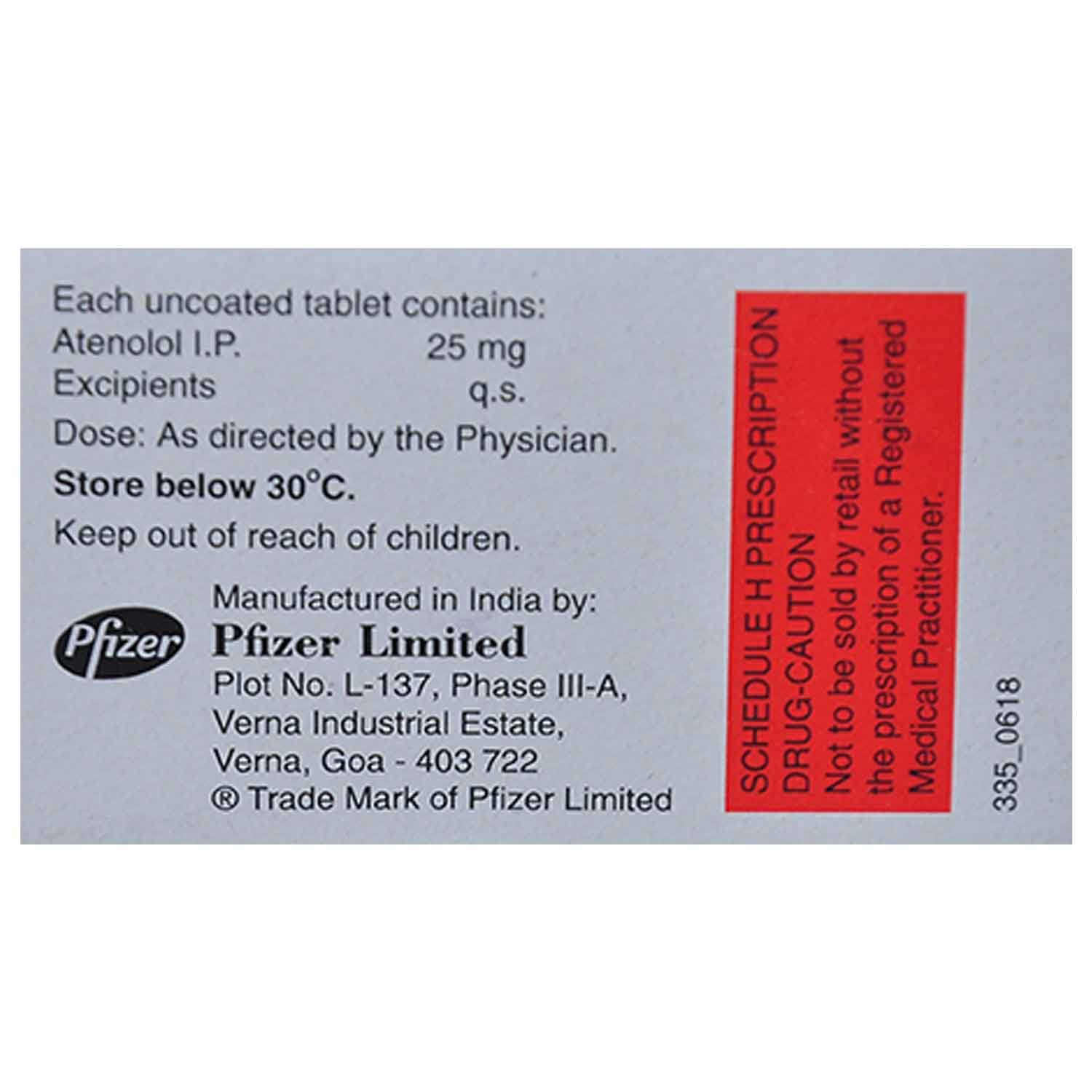 Atpark 25 Tablet 14's, Pack of 14 TABLETS Atpark 25 Tablet 14's, Pack of 14 TABLETS