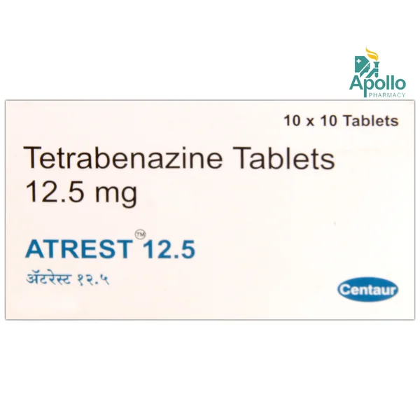 Atrest 12.5 Tablet 10's, Pack of 10 TabletS
