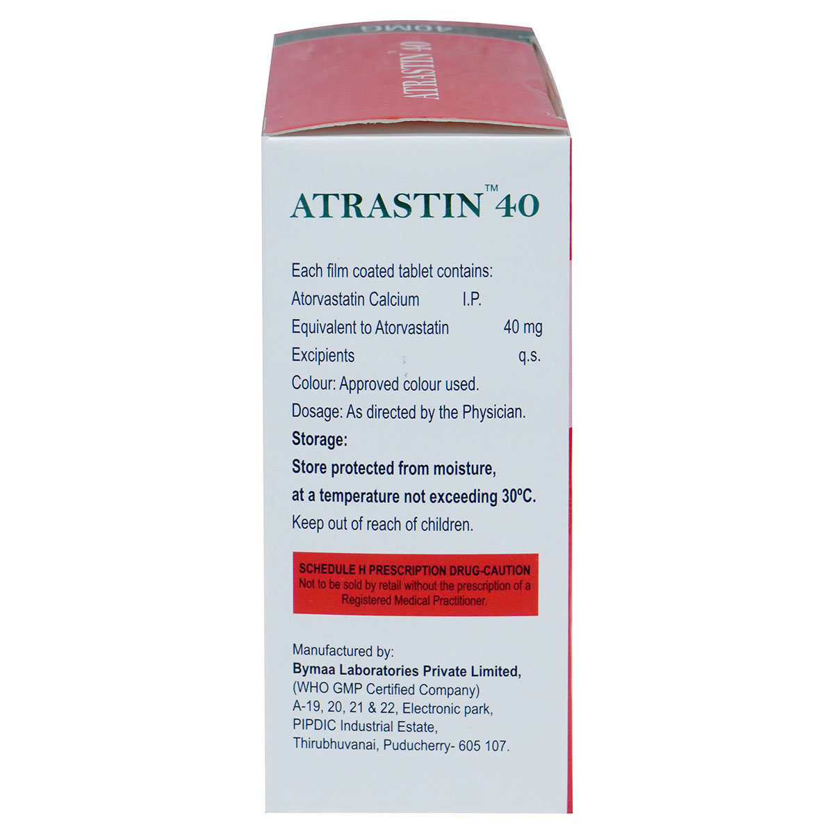 Atrastin 40 Tablet 10's, Pack of 10 TABLETS Atrastin 40 Tablet 10's, Pack of 10 TABLETS