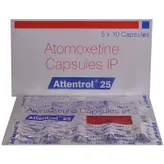 Attentrol 25 Capsule 10's, Pack of 10 CapsuleS