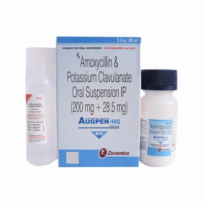 Augpen HS BID 3.3 gm Syrup 30 ml, Pack of 1 Syrup