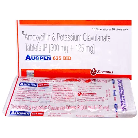 Augpen 625 BID Tablet 10's