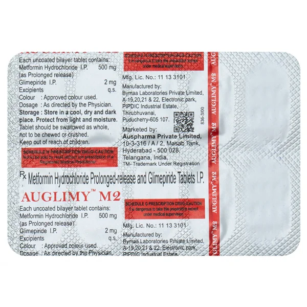 Auglimy M2 Tablet 10's, Pack of 10 TABLETS