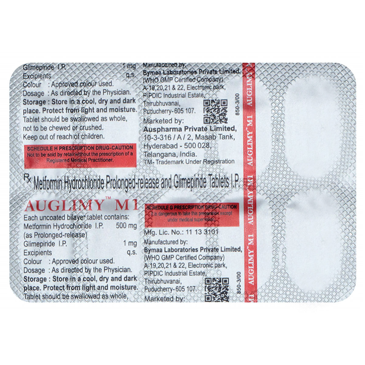 Auglimy M1 Tablet 10's, Pack of 10 TABLETS Auglimy M1 Tablet 10's, Pack of 10 TABLETS