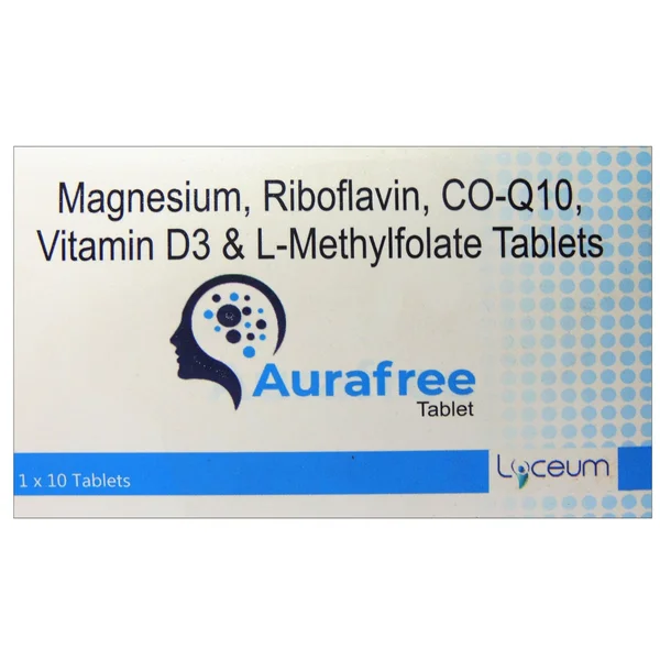 Aurafree Tablet 10's, Pack of 10 TABLETS
