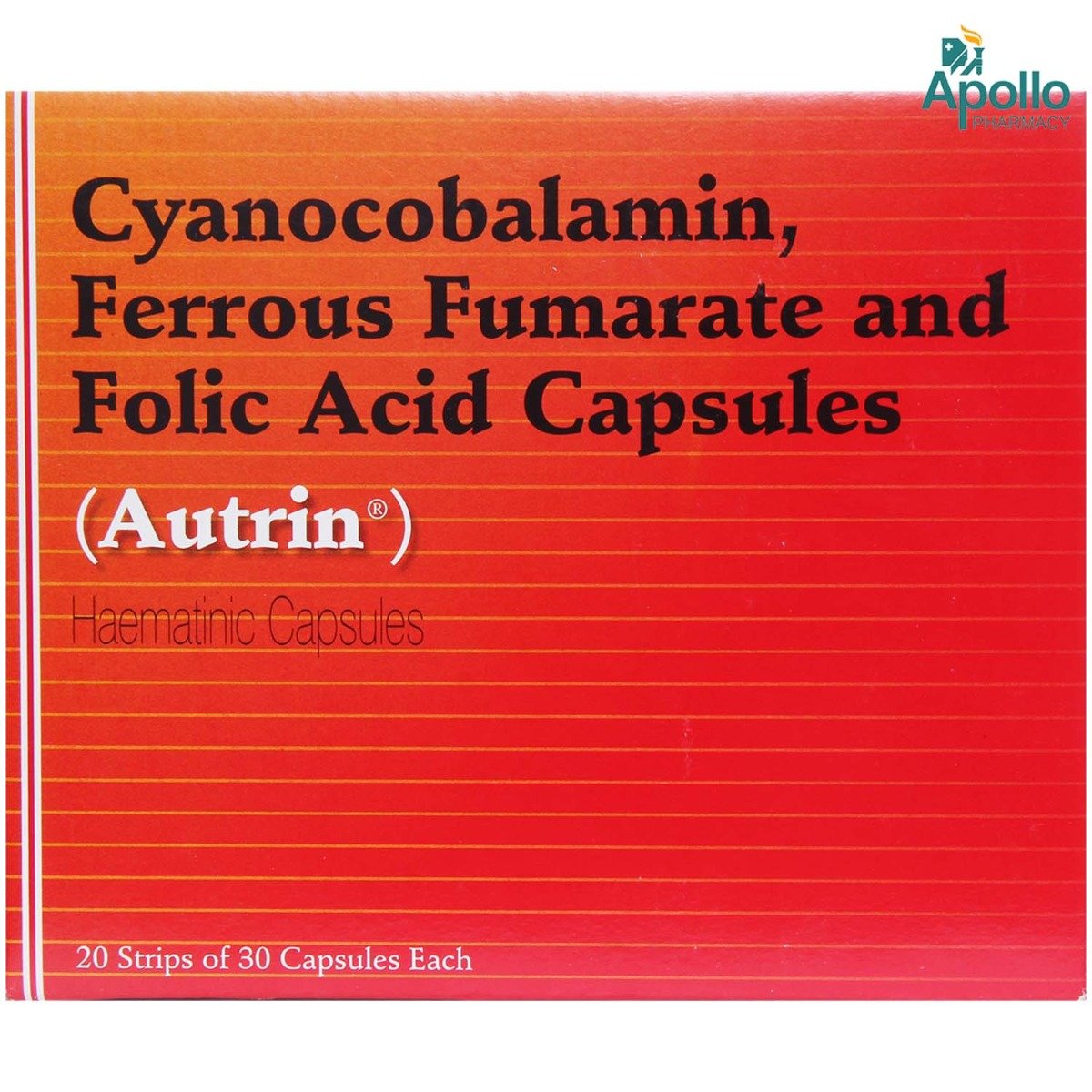 Autrin Capsule 30's, Pack of 30 CAPSULES Autrin Capsule 30's, Pack of 30 CAPSULES