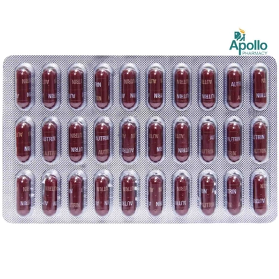 Autrin Capsule 30's, Pack of 30 CAPSULES