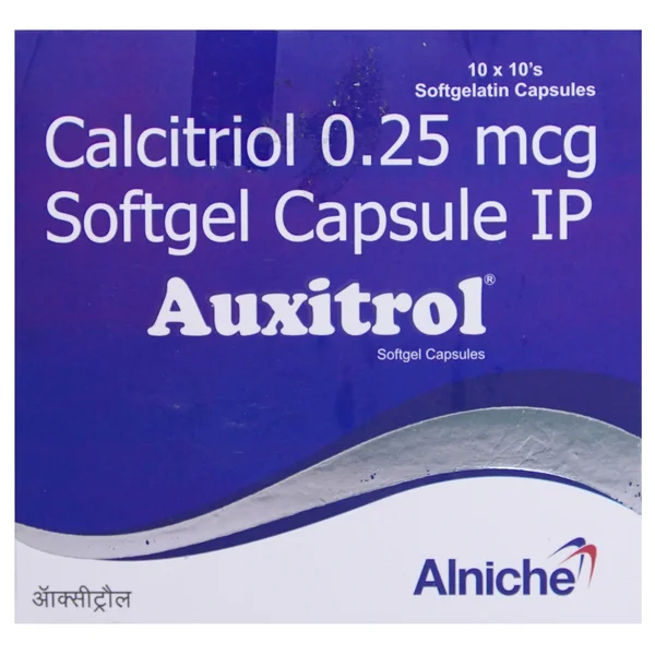 Auxitrol Capsule 10's, Pack of 10 CAPSULES