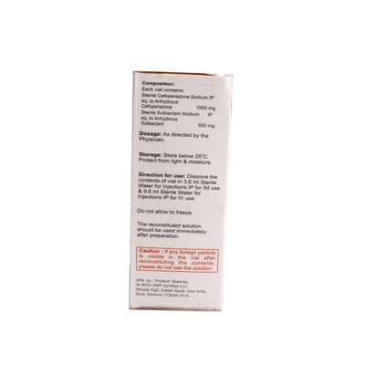 Auxifast 1.5 gm Injection 1's, Pack of 1 INJECTION