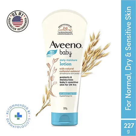 Aveeno Baby Daily Moisture Lotion, 227 gm