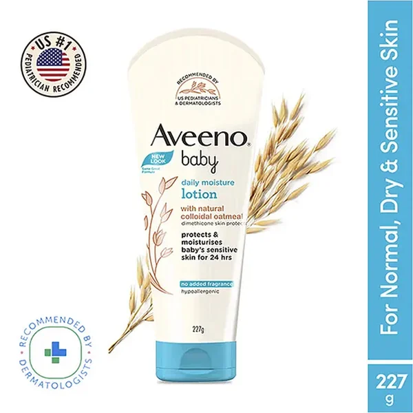 Aveeno Baby Daily Moisture Lotion, 227 gm, Pack of 1