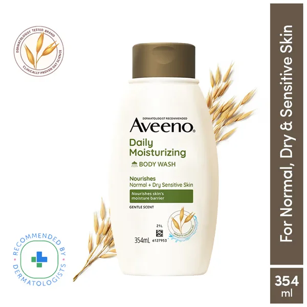 Aveeno Daily Moisturizing Body Wash, 354 ml, Pack of 1