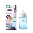 Avent Natural SCF035/10 Blue Color Bottle for 1 Month+ Baby, 260 ml