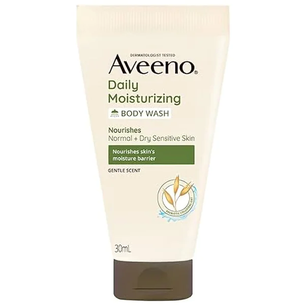 Aveeno Daily Moisturizing Body Wash, 30 ml, Pack of 1