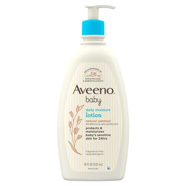 Aveeno Baby Daily Moisture Lotion, 532 ml, Pack of 1