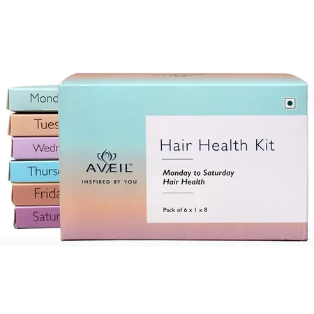 Aveil Nutraceuticals Hair Health Kit, 8 Count