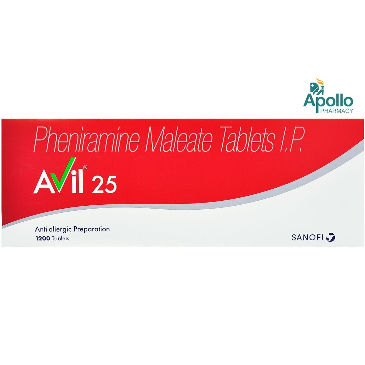 Buy Avil 25 Tablet 15's Online
