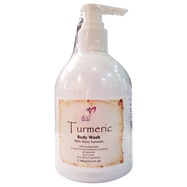 Avi Skincare Turmeric Body Wash With Nano Turmeric, 300 ml