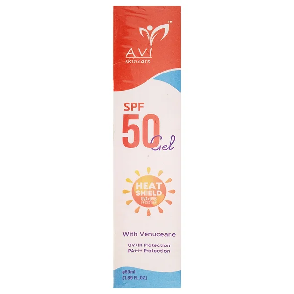 Avi Skin Care SPF50 Heat Shiled Gel, 50 ml