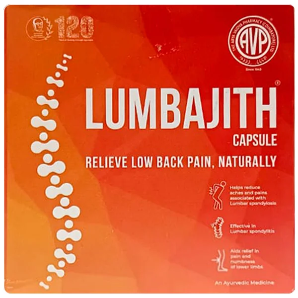 AVP Lumbajith, 100 Capsules