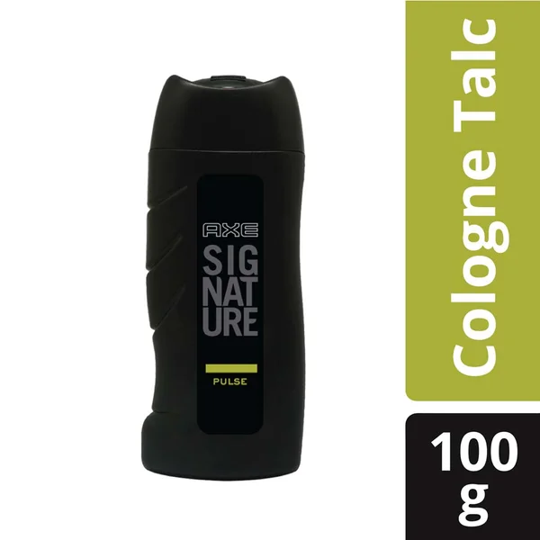 Axe Signature Pulse Cologne Talcum Powder, 100 gm