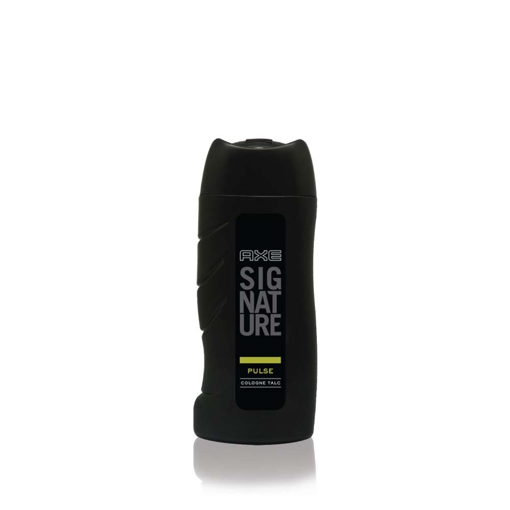 Axe Signature Pulse Cologne Talcum Powder, 100 gm, Pack of 1 Axe Signature Pulse Cologne Talcum Powder, 100 gm, Pack of 1