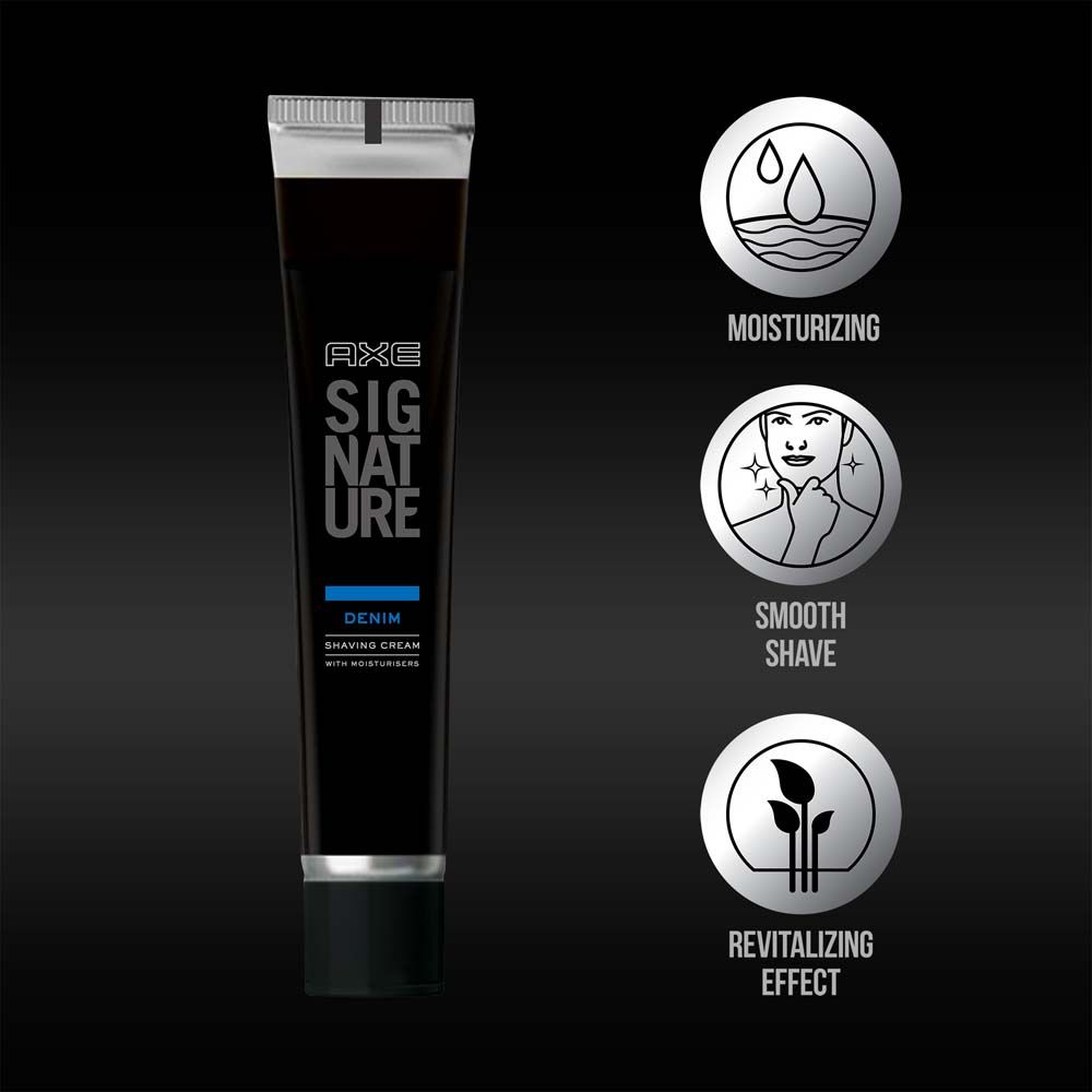 Axe Signature Denim Lather Shaving Cream, 30 gm Price, Uses, Side