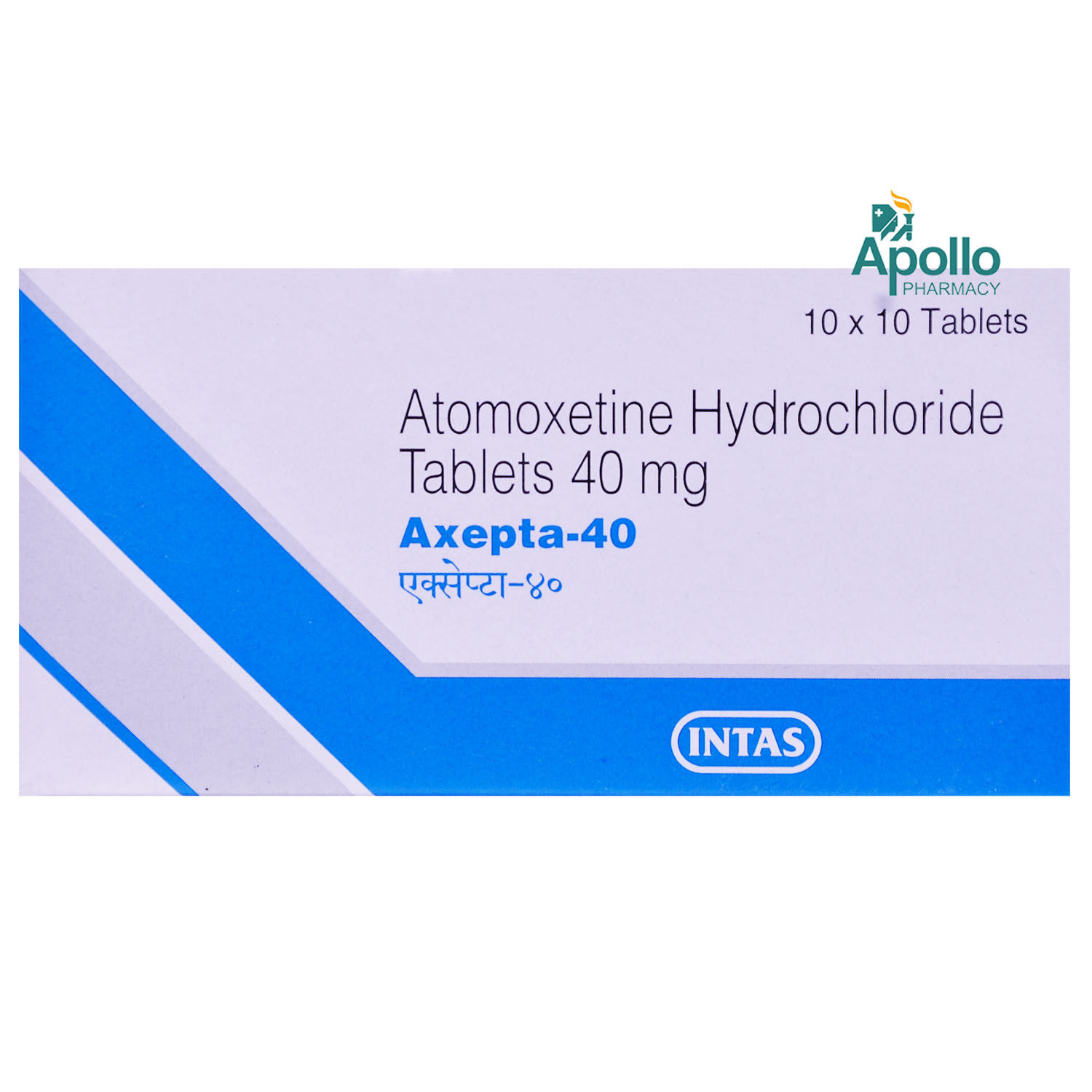 Buy Axepta 40 mg Tablet 10's Online