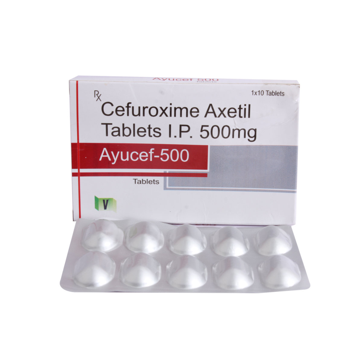 Ayucef-500 Tablet 10's, Pack of 10 TabletS Ayucef-500 Tablet 10's, Pack of 10 TabletS