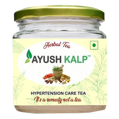 Ayush Kalp Hypertension Care Herbal Tea, 60 gm, Pack of 1