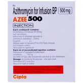 Azee 500 Injection 5 ml, Pack of 1 INJECTION