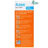 Azee 100mg Dry Syrup 15 ml, Pack of 1 SYRUP