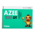 Azee DT 100 mg Tablet 3's