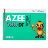 Azee DT 100 mg Tablet 3's, Pack of 3 TabletS