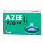Azee DT 100 mg Tablet 3's, Pack of 3 TabletS