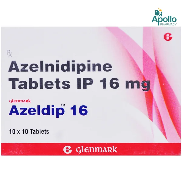 Azeldip 16 Tablet 10's, Pack of 10 TABLETS
