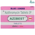 Azibest 250 mg Tablet 6's