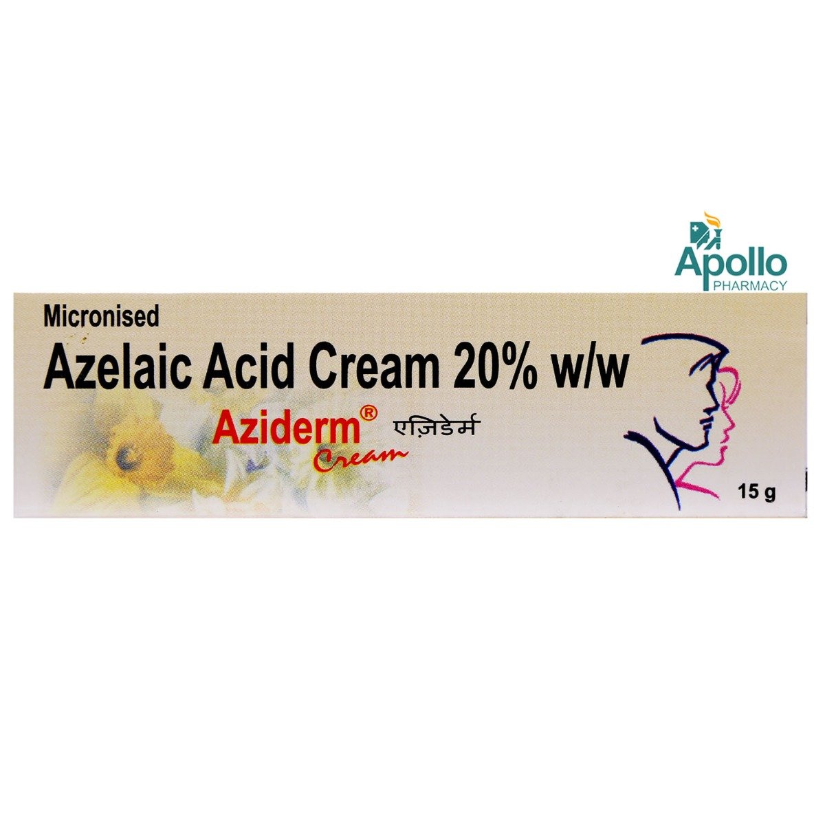 Aziderm 20% Cream 15 gm, Pack of 1 CREAM Aziderm 20% Cream 15 gm, Pack of 1 CREAM