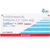 Azifine Plus 500 mg Tablet 5's, Pack of 5 TABLETS