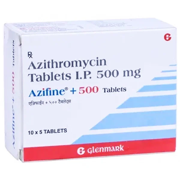 Azifine 500 mg Tablet 5's