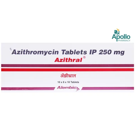 Azithral 250 Tablet 10's