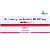 Azithral Tablet 10's, Pack of 10 TABLETS