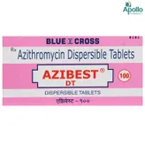 Azibest DT 100 mg Tablet 3's, Pack of 3 TABLETS