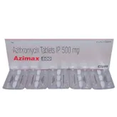 Azimax 500 Tablet 3's, Pack of 3 TABLETS