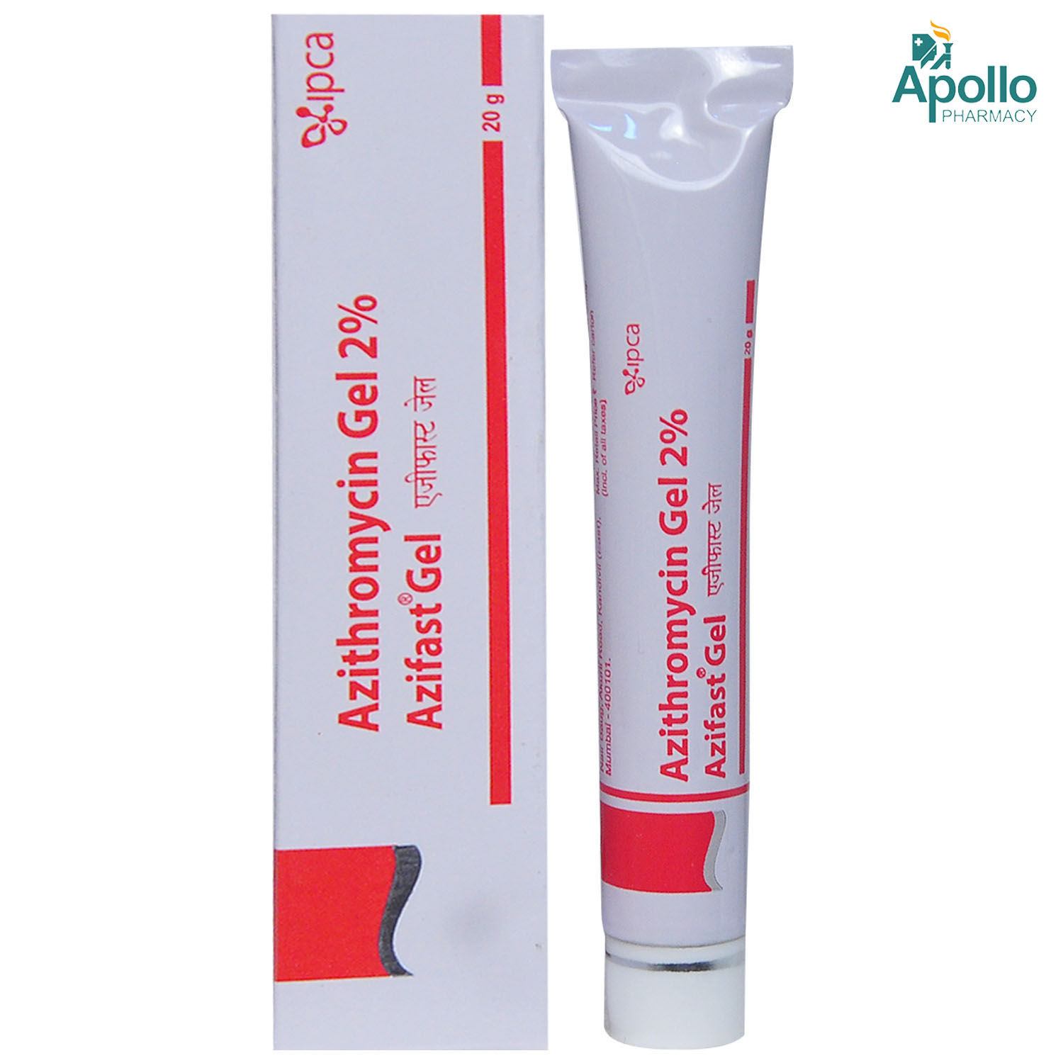 Azifast Gel 20 gm Price, Uses, Side Effects, Composition - Apollo Pharmacy