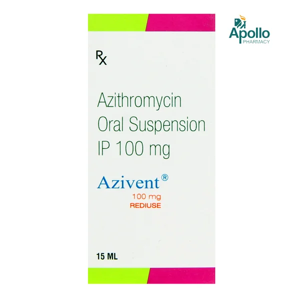 Azivent 100 mg Suspension 15 ml