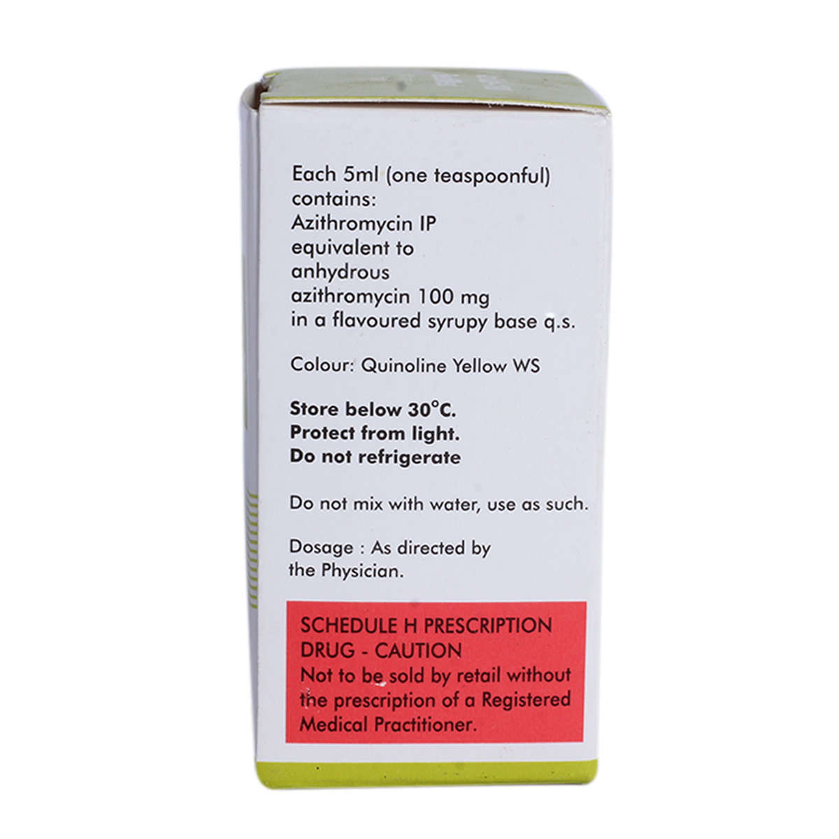 Azilide Redimed 100 mg Suspension 15 ml, Pack of 1 Suspension Azilide Redimed 100 mg Suspension 15 ml, Pack of 1 Suspension