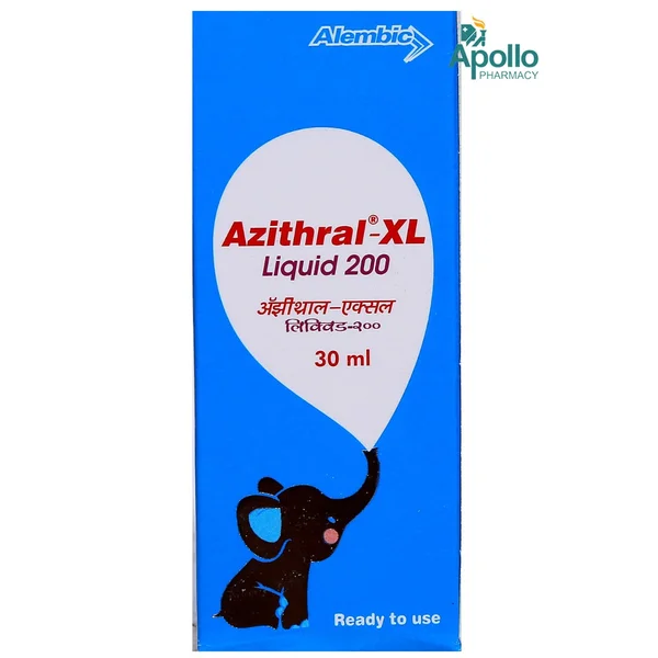Azithral-XL 200 Liquid 30 ml, Pack of 1 Liquid