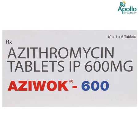 Aziwok 600 Tablet 5`s