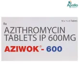 Aziwok 600 Tablet 5`s, Pack of 5 TABLETS